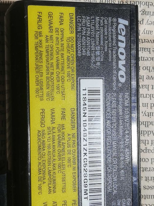 L11M6Y01 акб акумулятор батарея для ноутбука lenovo 2 шт 1 лотом