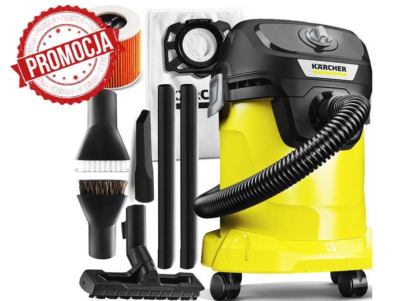 ODKURZACZ Przemysłowy Karcher + Nadmuch | WYPRZEDAŻ -20%