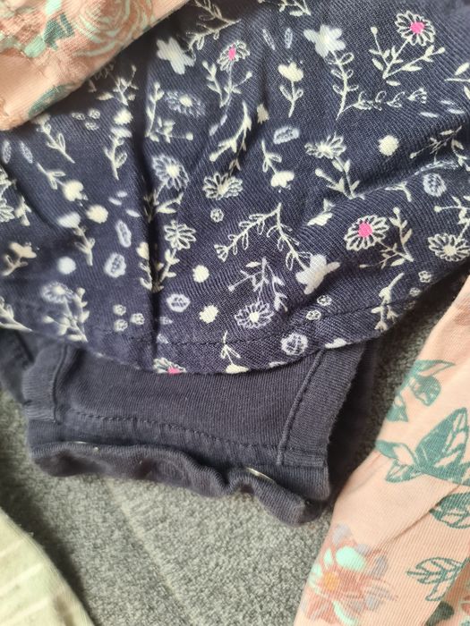 Zestaw ubranek na jesień, zimę dla dziewczynki rozmiar 68