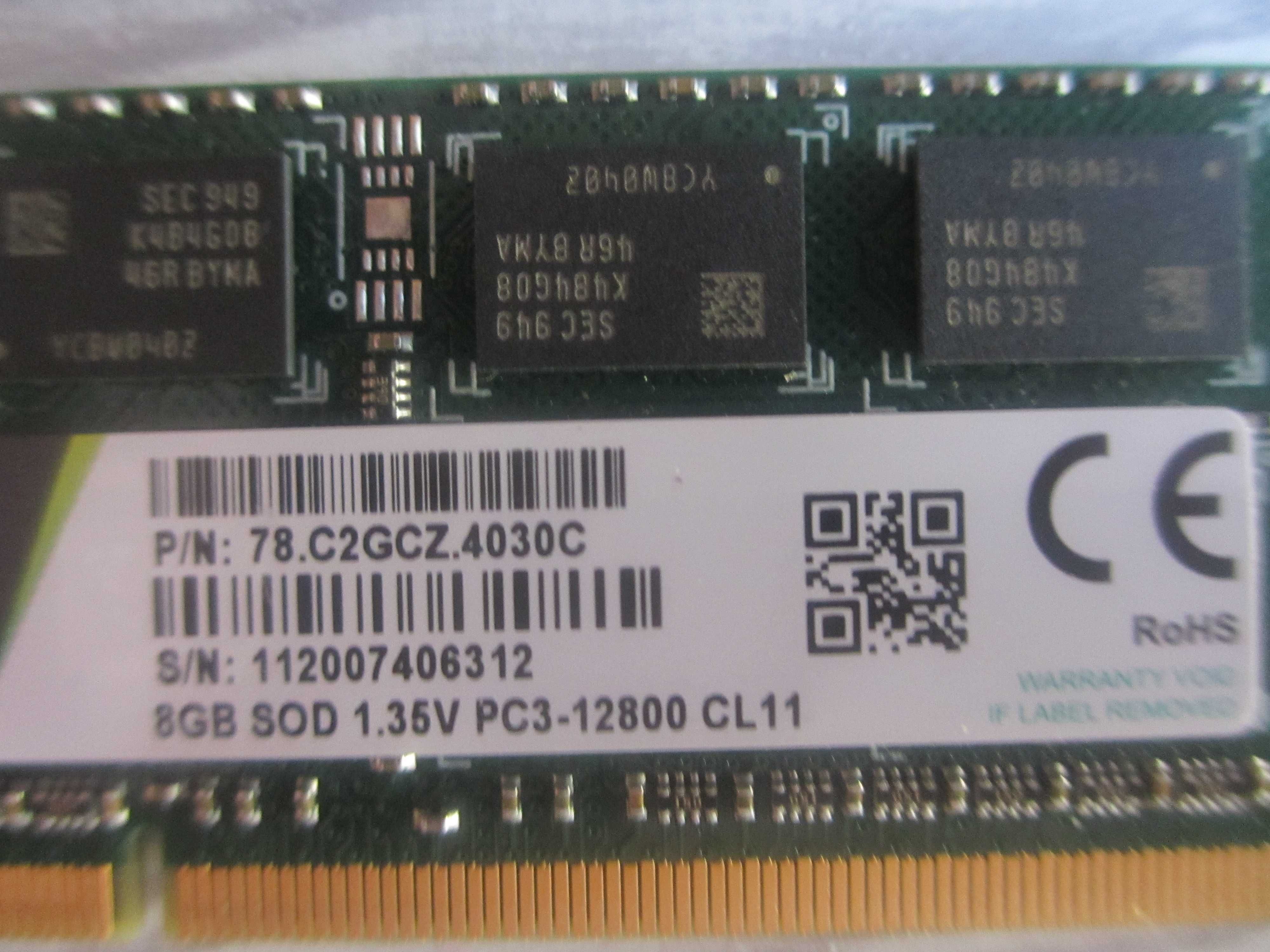 Память DDR3L PC3L Apacer 2 x 8Gb = 16Gb 2 x 8 Гб = 16 Гб