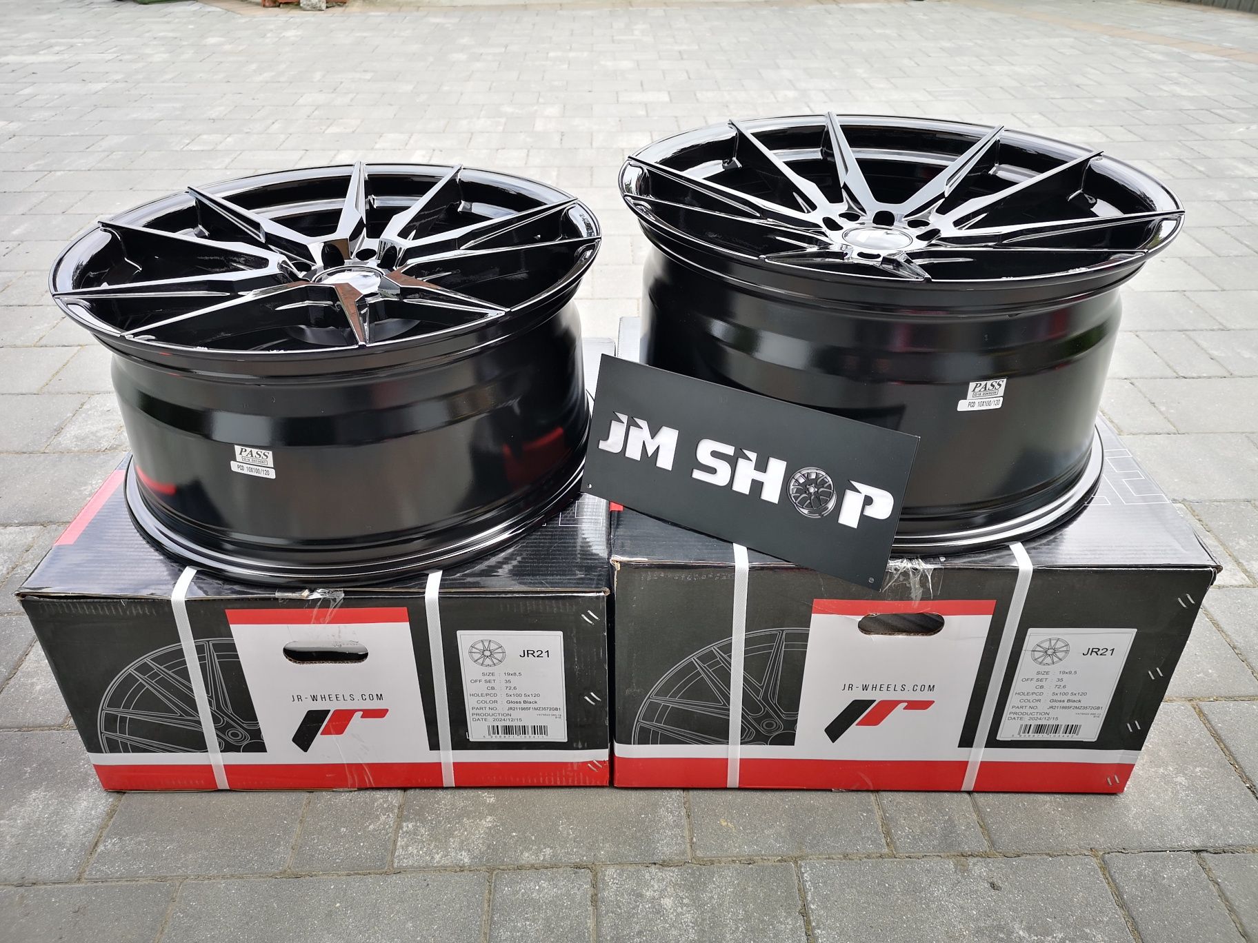 Okazja! Felgi Japan Racing JR21 19" 8,5J 9,5J ET35 5x100 + 5x120