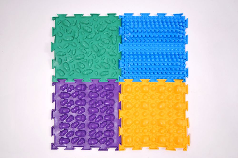 Масажний ортопедичний килимок-пазл Stopafit 4-10 модулів