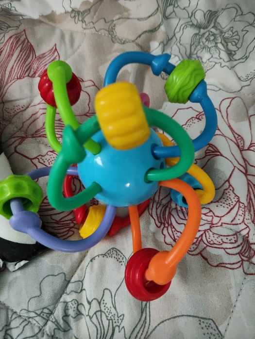 Zestaw zabawek dla niemowlaka pozytywka grzechotka malucha dla dziewcz