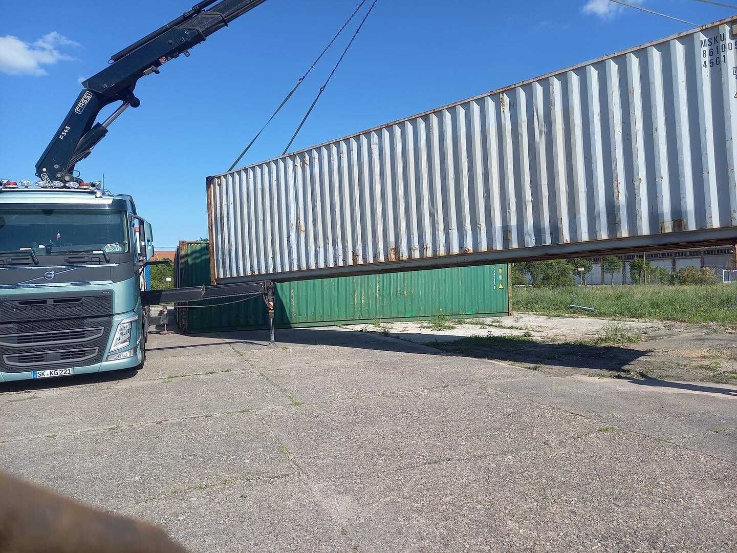 SPRZEDAM Używany Kontener morski 40 HC CW - OD RĘKI