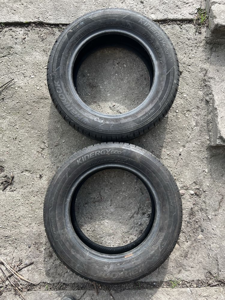 4szt .Opony jak nowe 23r. 175/65r14, 2 wielosezon Uniroyal i 2 Hankook