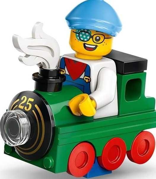 71045 - lego minifigures - mały miłośnik pociągów col25-10 / seria 25;
