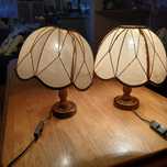 2 lampki nocne wysokość 22 cm