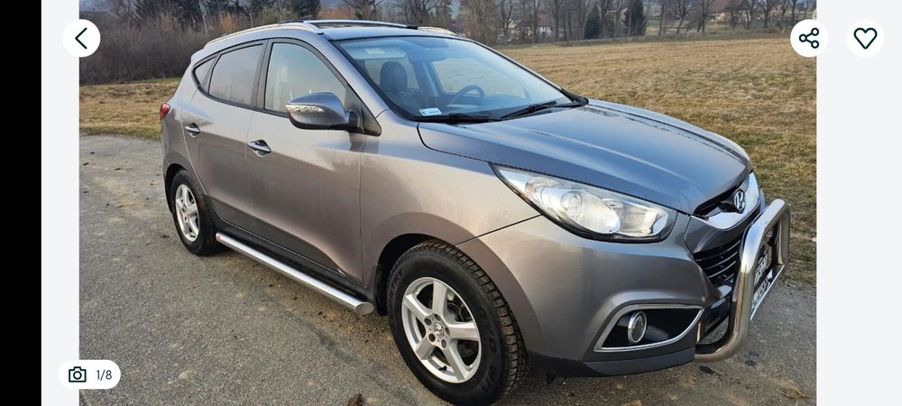 Hyundai ix35 Hyundai ix35 2,0 LPG 4X4 polski salon od pierwszego właściciela
