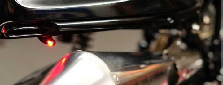 Piscas Novos pequenos mota averbados Par2x