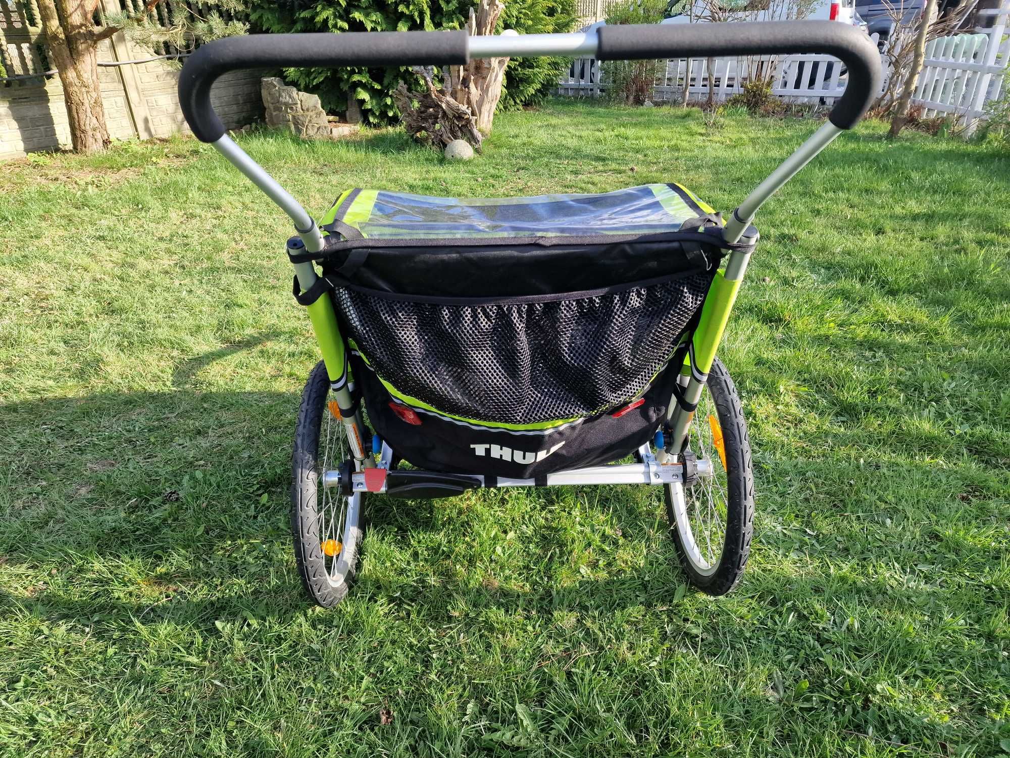 Thule Chariot XT 2 - Przyczepka rowerowa dziecięca Stan BDB