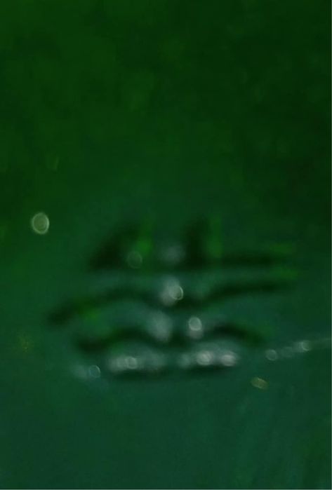 Zieleń butelkowa dzbanek sygnowany