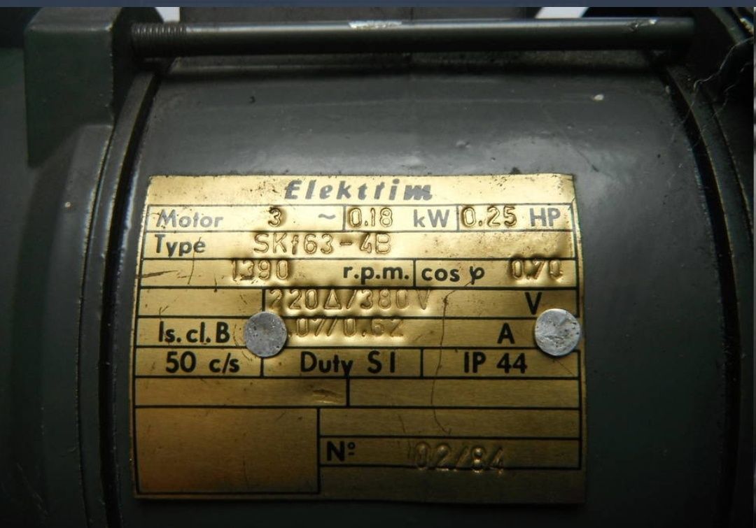 Silnik elektryczny  0,18  Kw  Tamel Elektrim