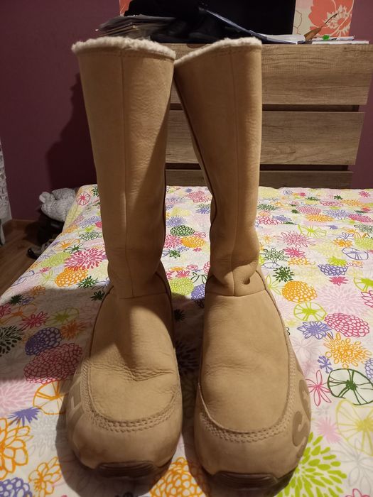Skórzane buty Sorel