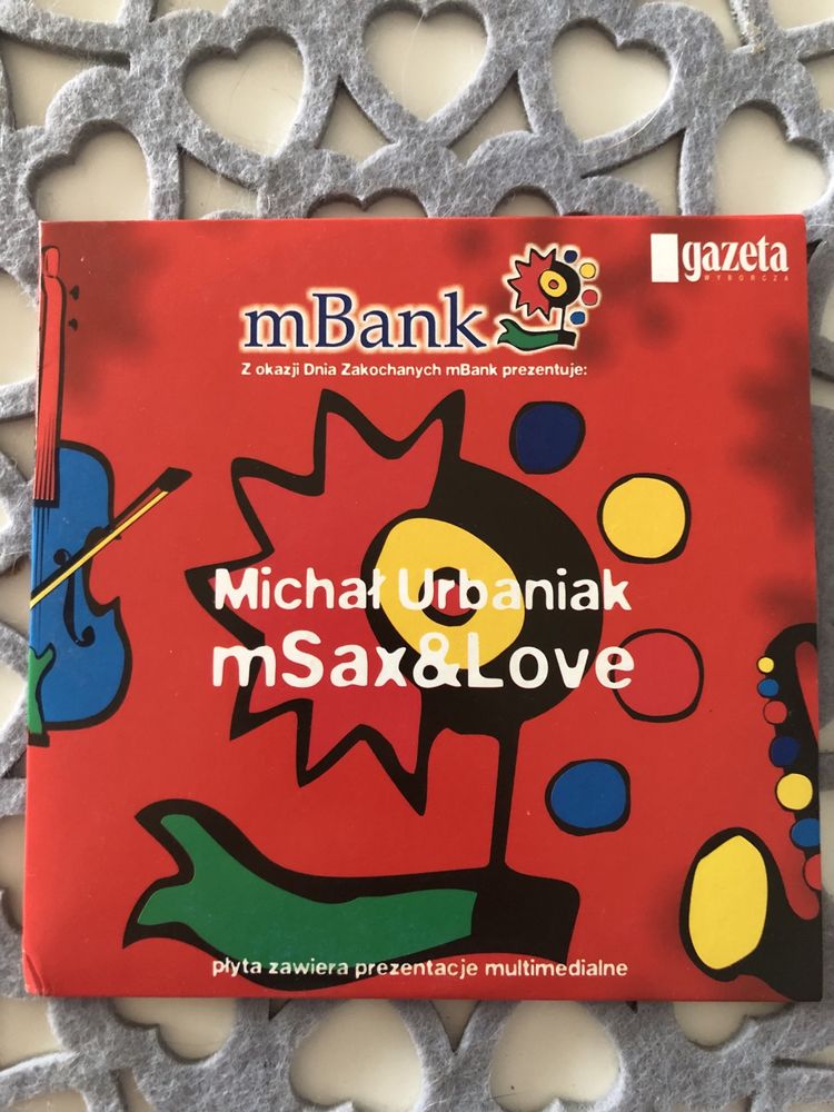 Michał Urbaniak mSax&Love płyta CD