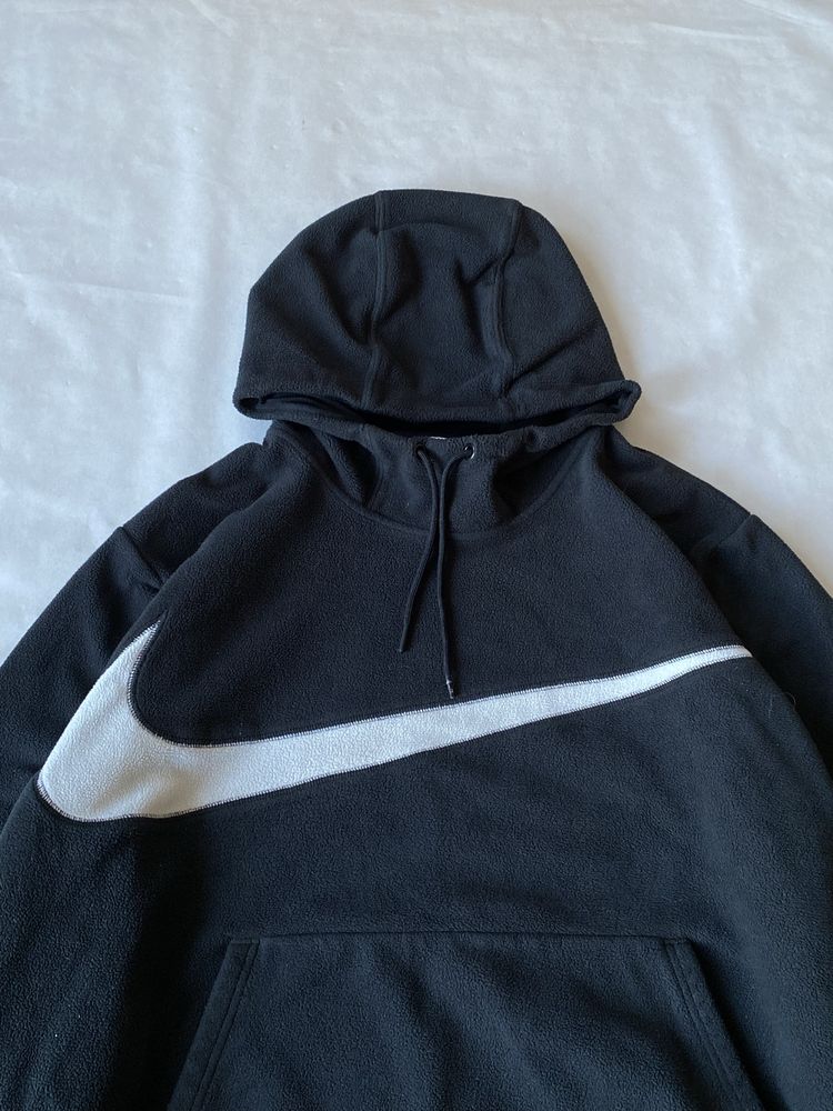 Nike Club+ Fleece Big Swoosh Hoodie худи флисовый флиска найк