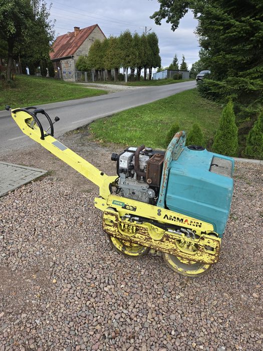 Walec Ammann ARW65 Diesel.  Dynapac Wacker Jcb faktura vat