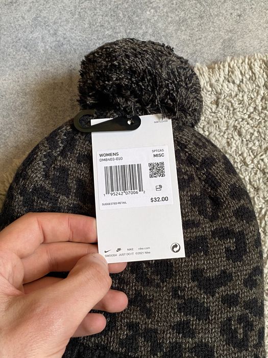 Nike NSW Cuff Beanie оригінал нова жіноча шапка зимова дуже тепла