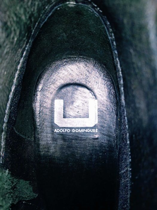 Botins pretos Adolfo Dominguez - T38 (pele)
