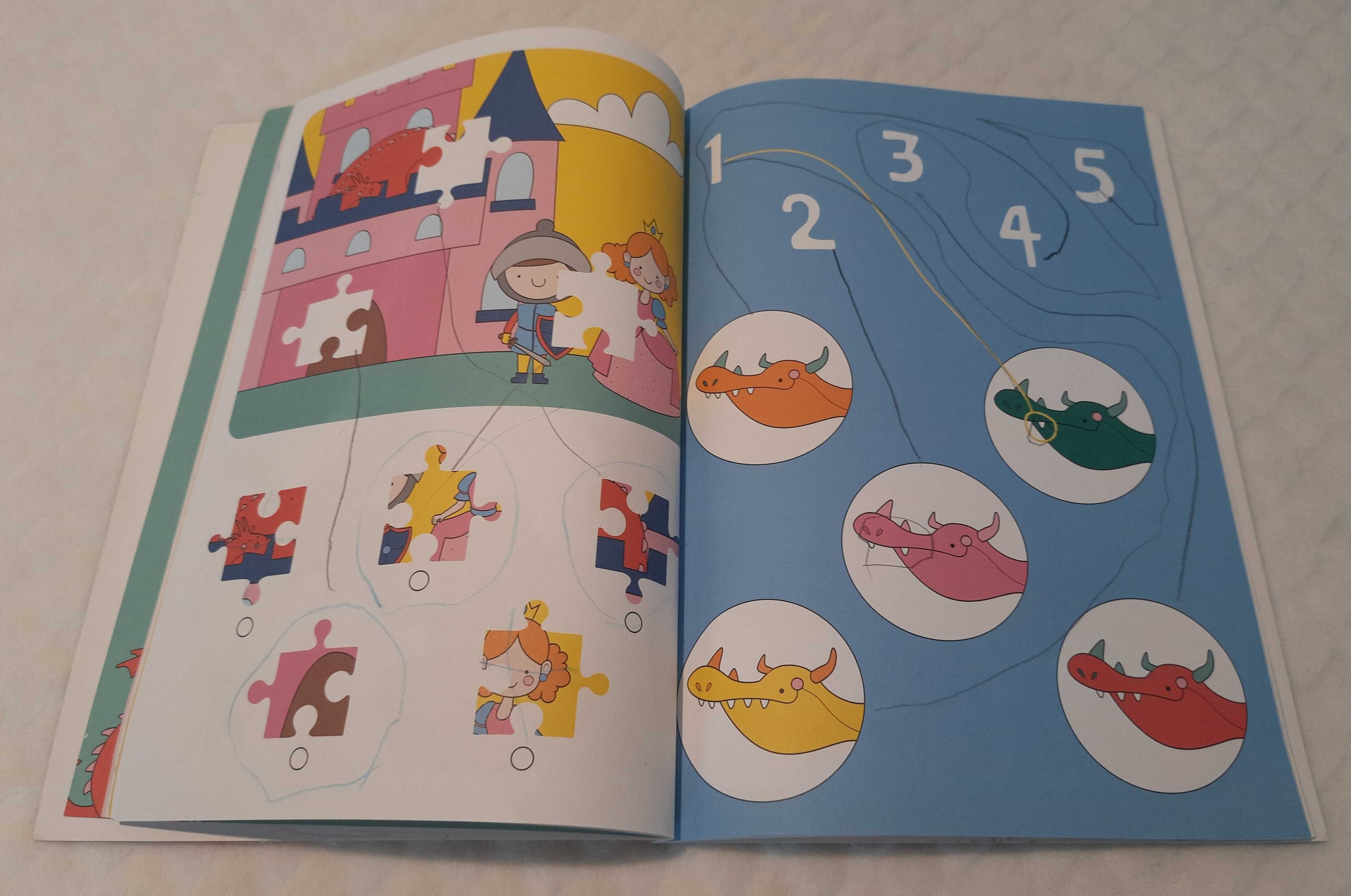 Książeczka z zadaniami, Activity book, Zebra (Książeczki dla dzieci)