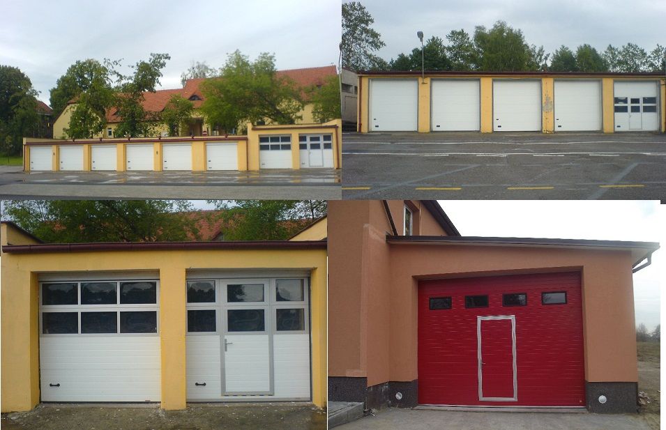 Brama Drzwi Garażowe Segmentowe Uchylne Dwuskrzydłowe, każdy wymiar!