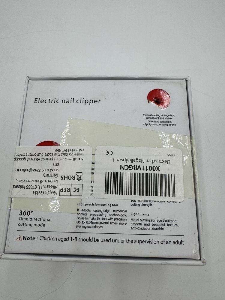 Wilbeva automstyczny elektryczny obcinacz do paznokci .