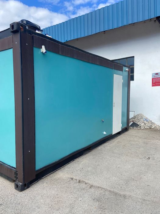 Contentor street food 5 mt abre a frente mais 1,5 mt