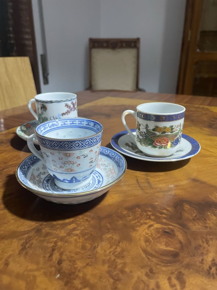 Chávenas de café