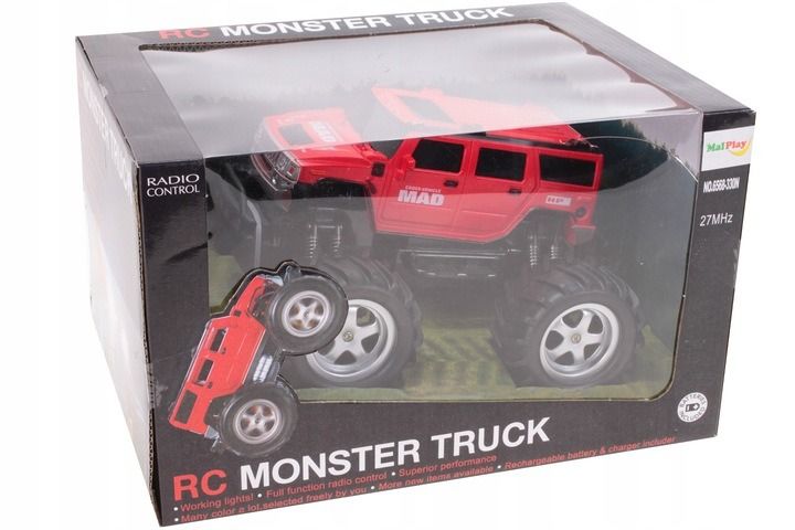 Samochód Auto Hummer Sterowany Rc Monster Truck
