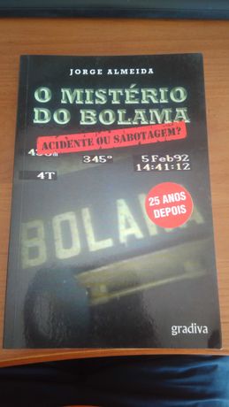 Livro "O Mistério do Bolama" de Jorge Almeida