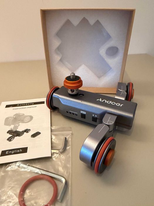 Slider do aparatu - Andoer Autodolly