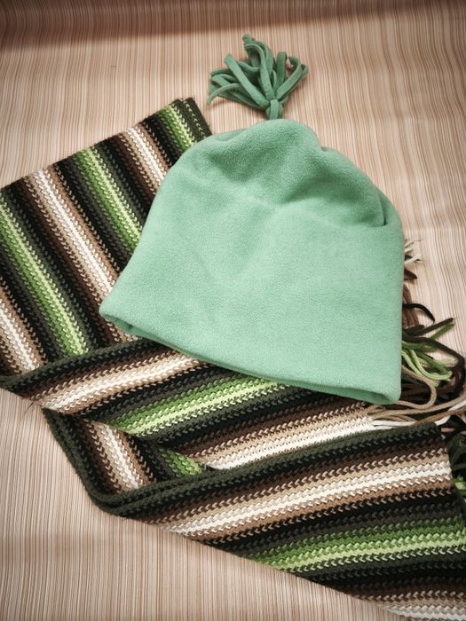 Набір із шапки + шарф