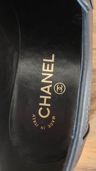 mokasyny loafersy damskie Chanel r. 38