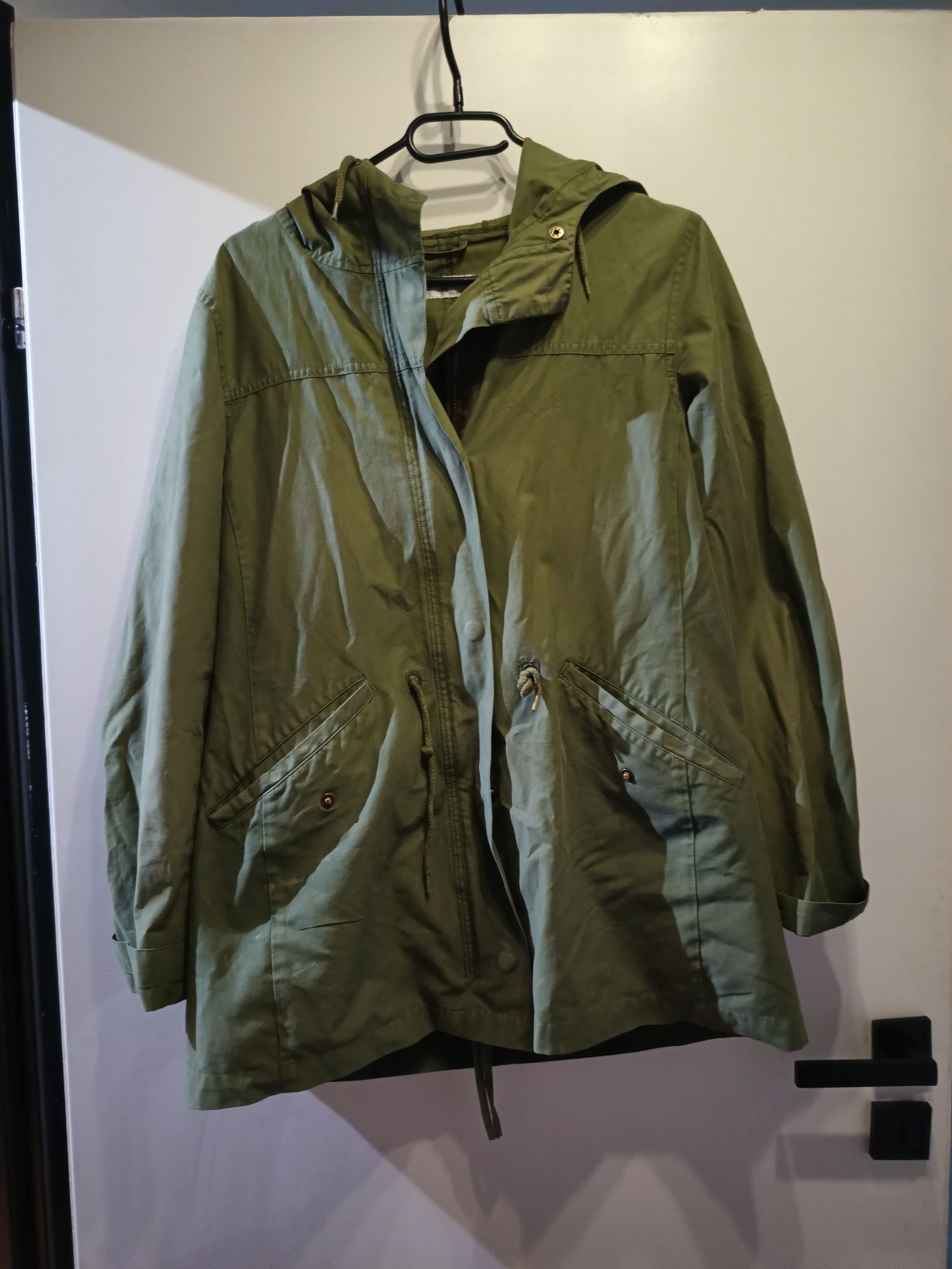 Kurtka parka khaki