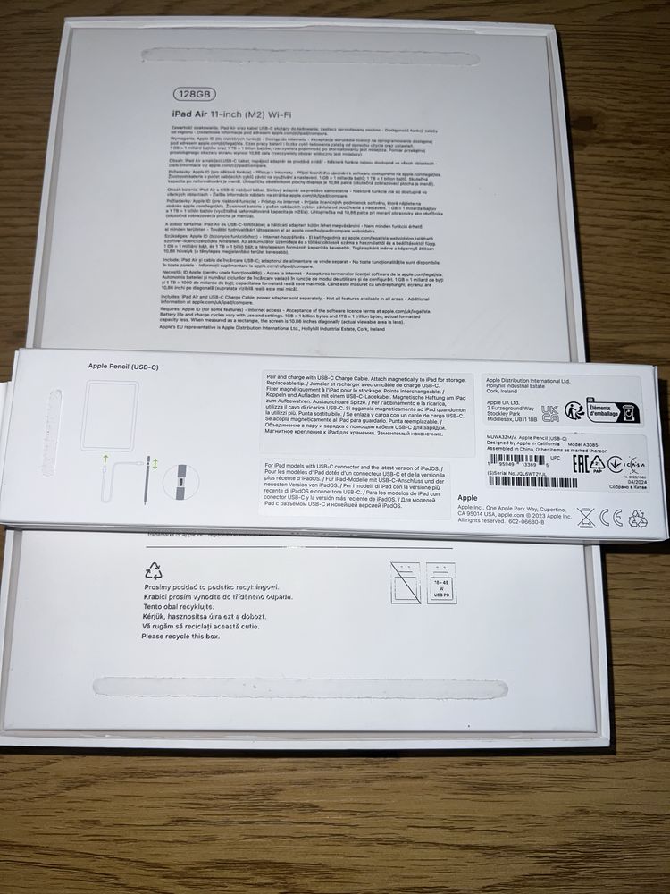 iPad Air 11 cali M2 (2024) + Apple Pencil USB-C + Apple Magic Keyboard
