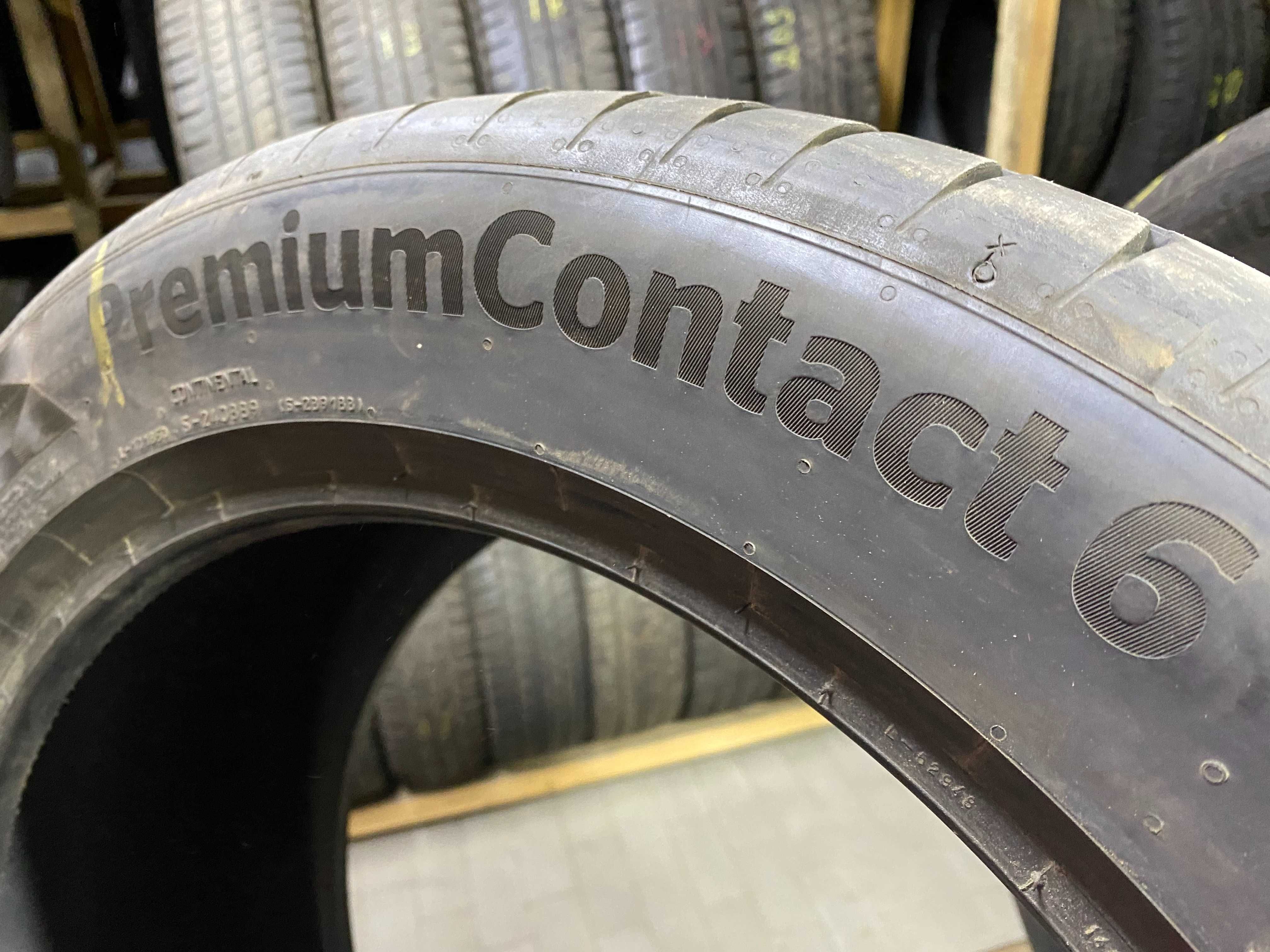 Шини літо 255/45R18 Continental PremiumContact6 7мм 19рік