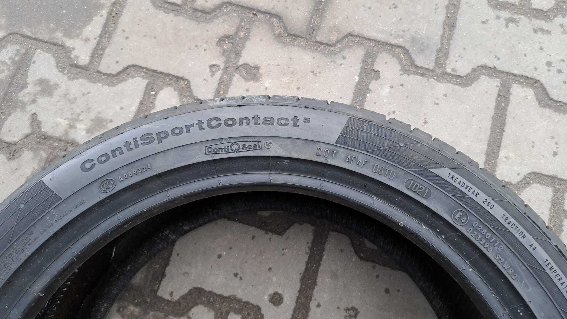 1x opona letnia Continental 225/45R18 rant ochrony samo wulkanizacyjna