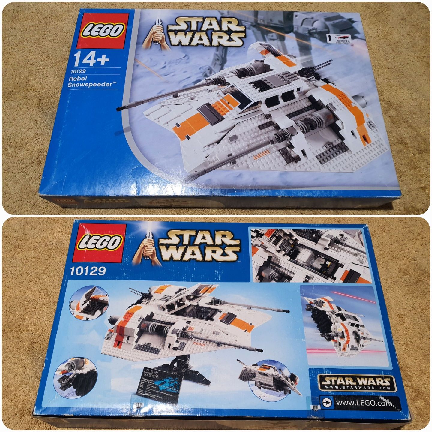 Lego Star Wars 10129 Rebel Snowspeeder UCS pierwszej generacji komplet