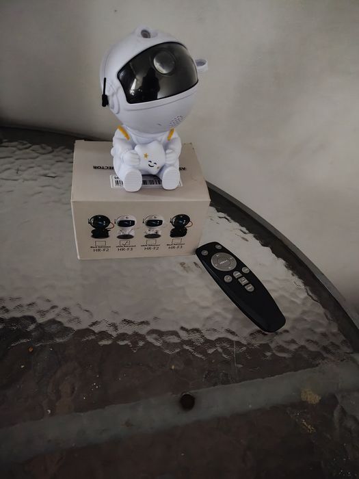 Astronauta projektor, idealny na święta