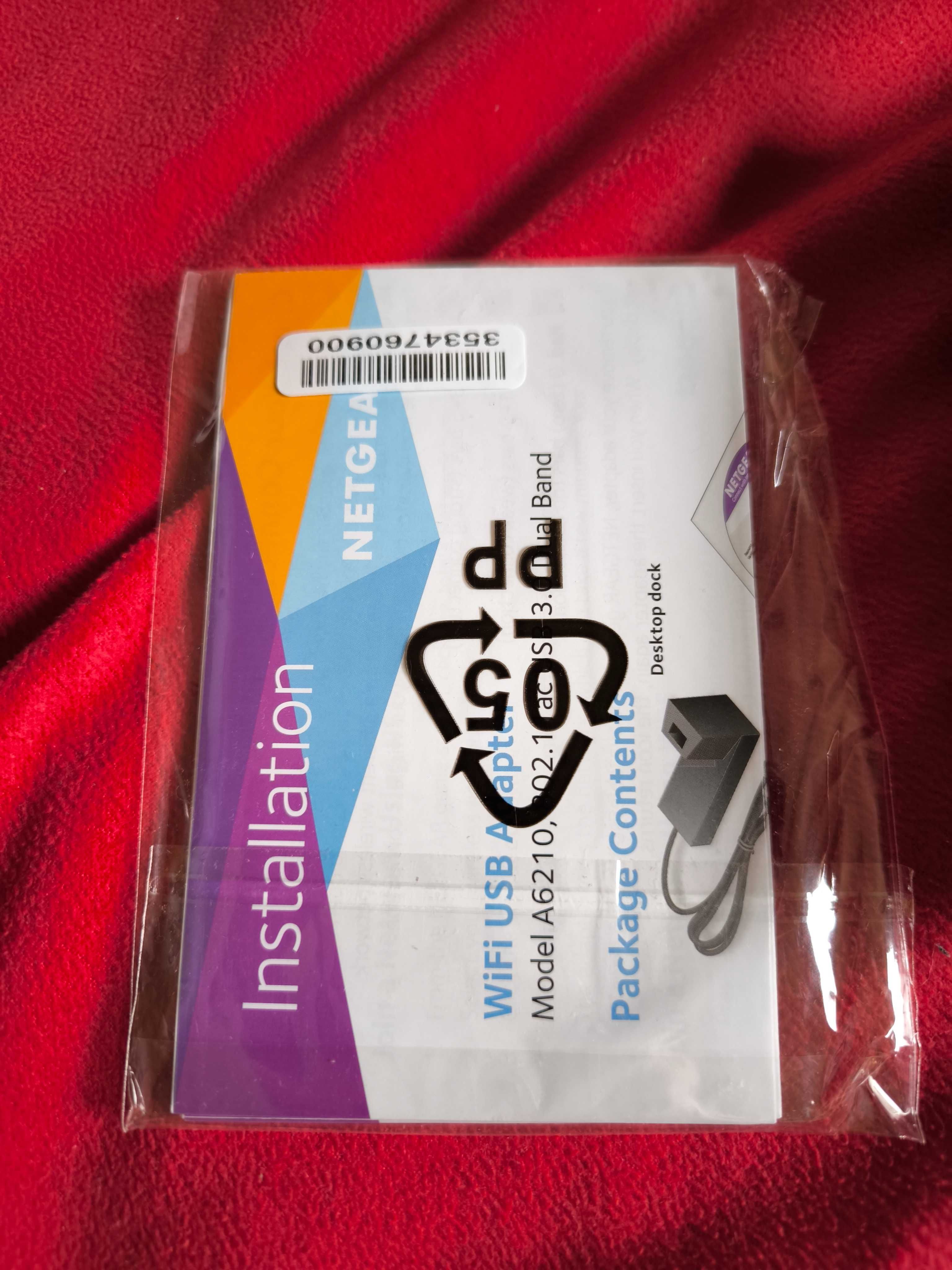 Netgear A6210 AC1200 Karta sieciowa USB3.0 WIFI USB ADAPTER