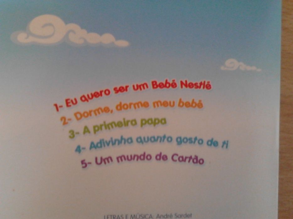 5 CD's de música infantil