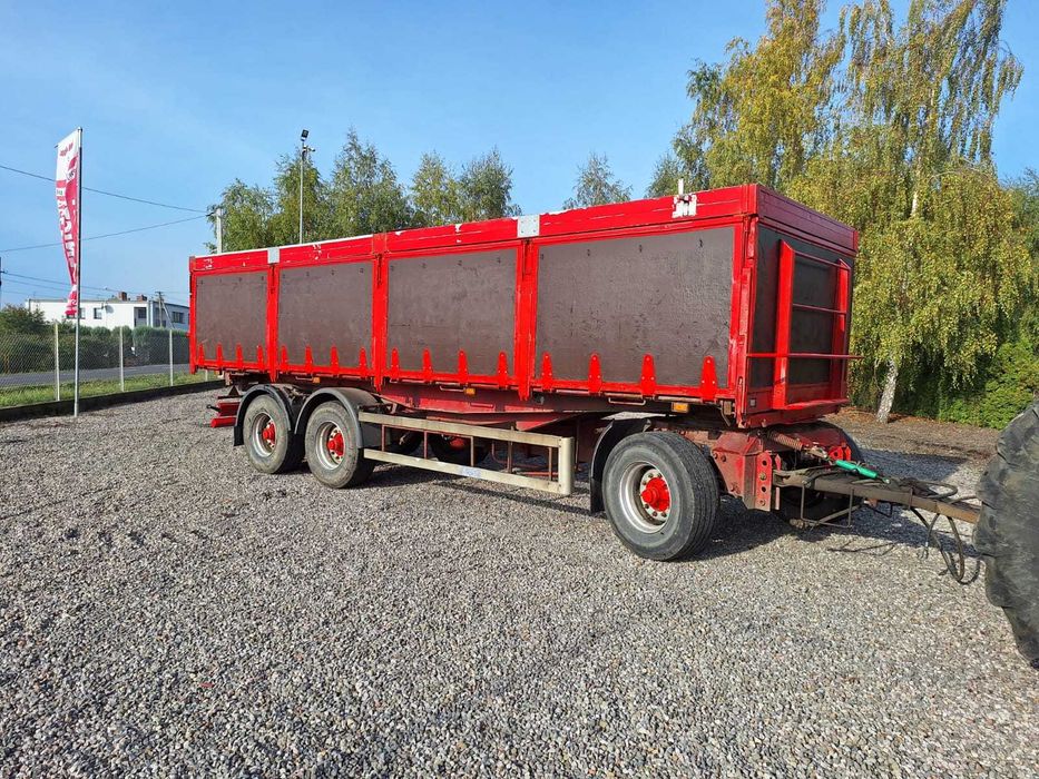 Przyczepa Rolnicza KEL - BERG 24t SVF 3 -stronny wywrot  trzy osiowa 3