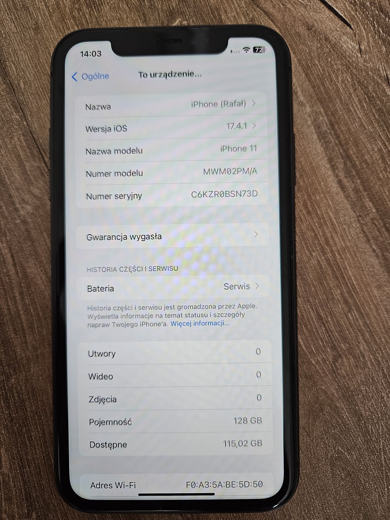 iPhone 11 128gb stan bdb