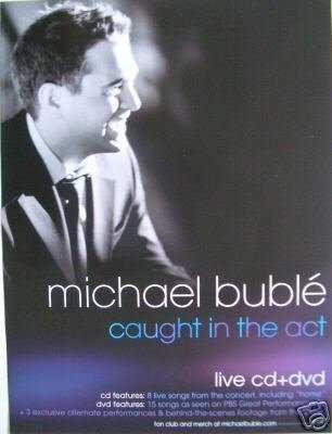 Michael Buble - "Caught in the Act" DVD + CD