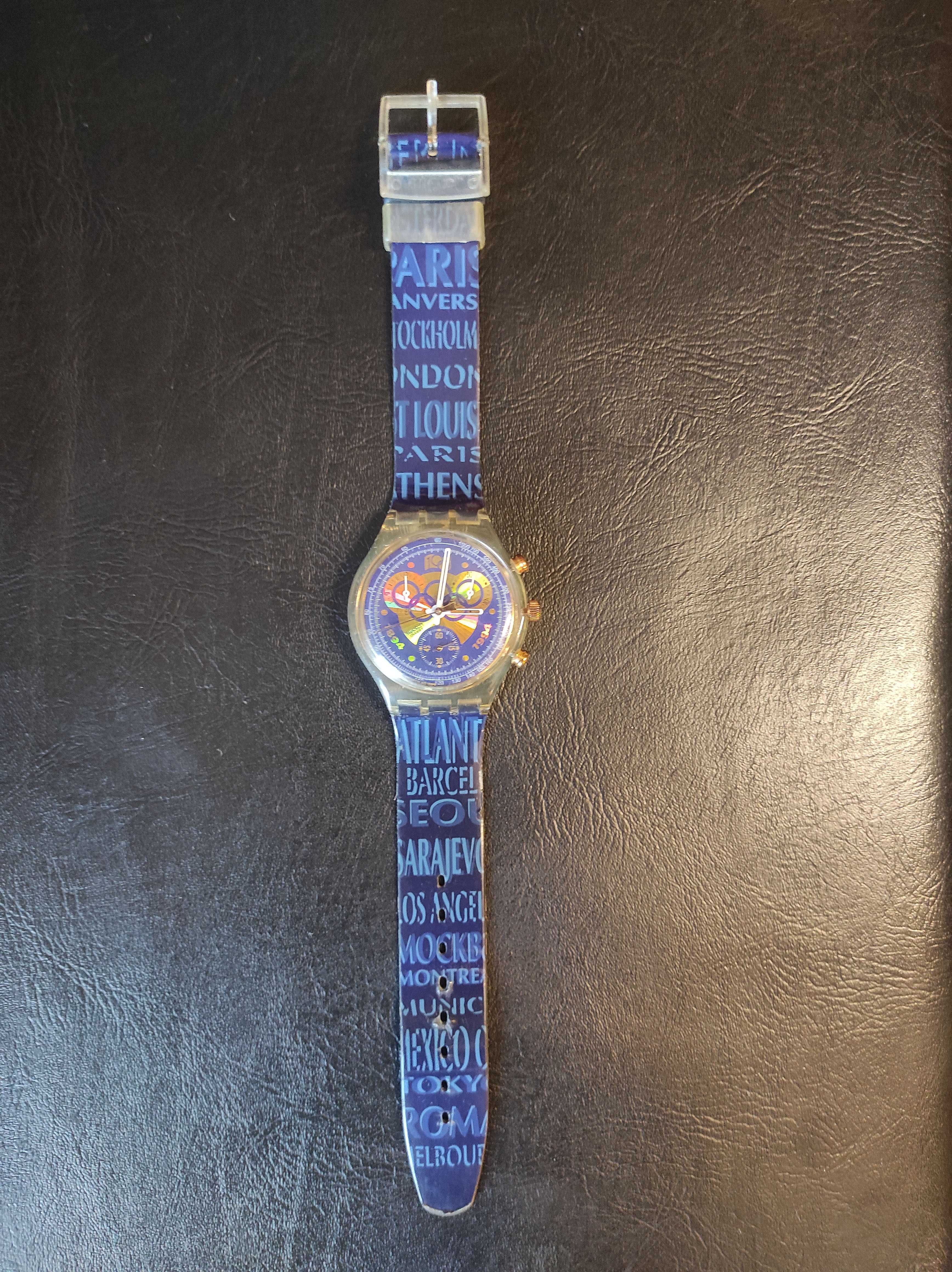 Swatch Atlanta 96 Olympic Special Chrono - Artigo de Coleção