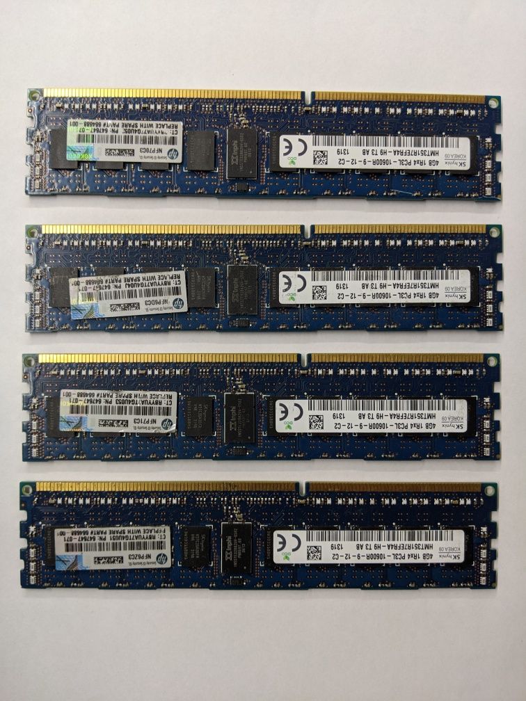 ОЗУ серверна  серверная оперативная память DDR3 ecc-reg ddr 3 4gb 4 гб