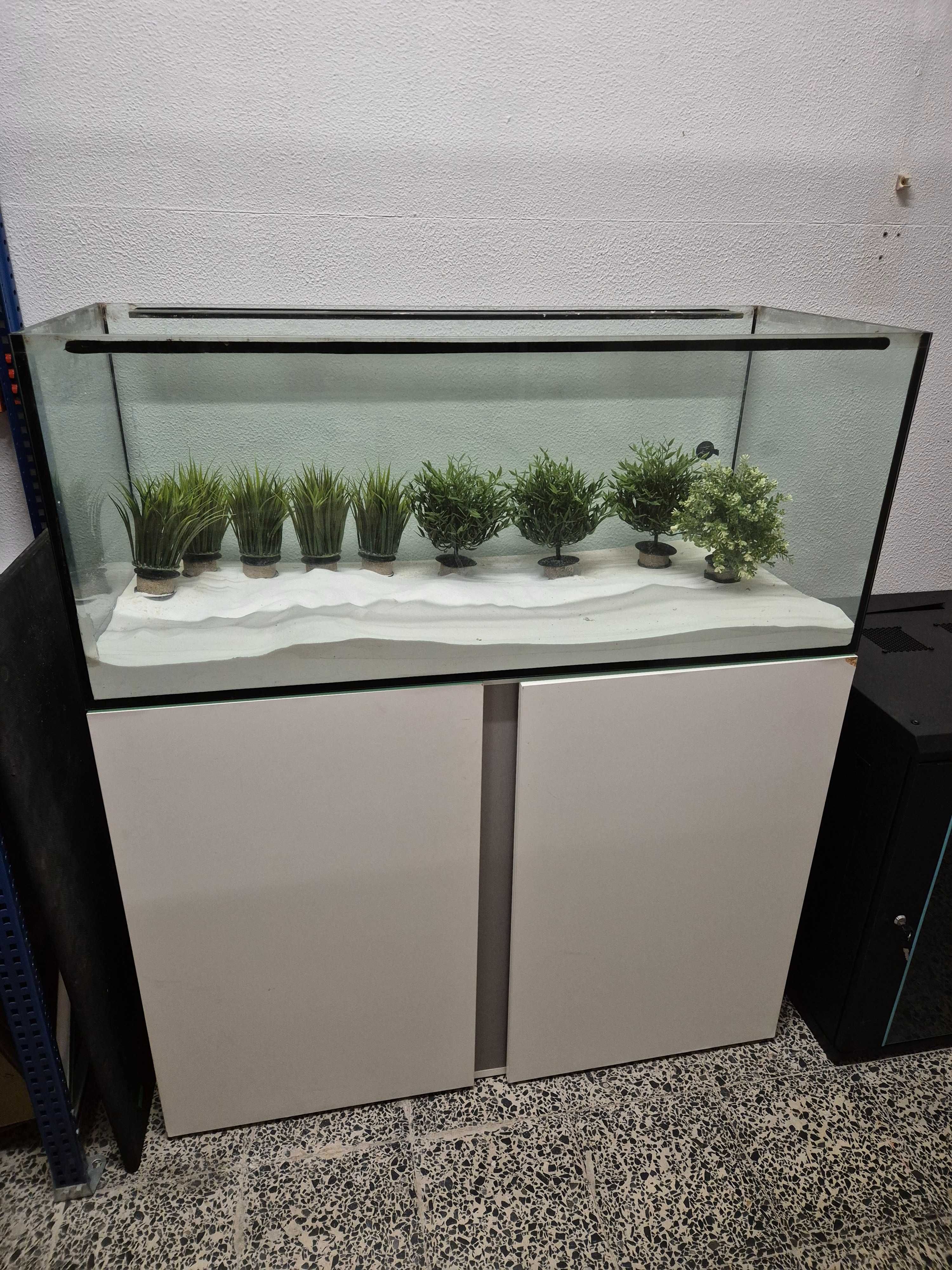 Aquário com móvel e Filtro externo Fluval Fx6 + termostato eheim