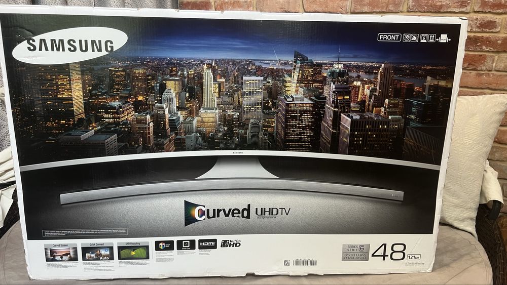Samsung  curved 48 cali  4 K