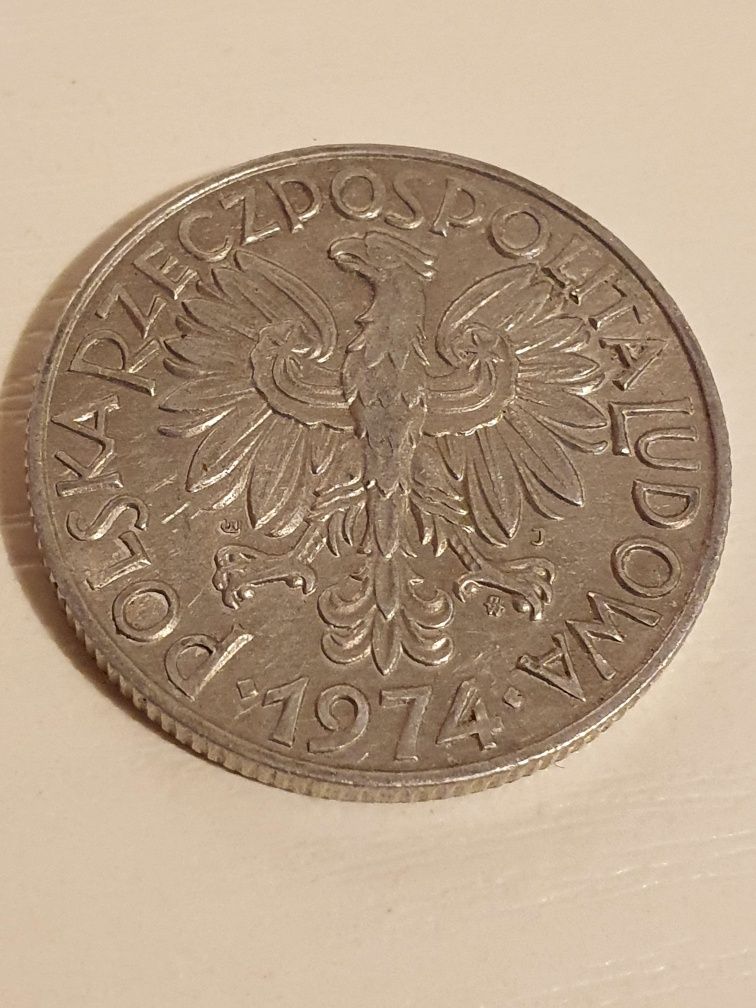 Moneta 5 zł. 1974r.