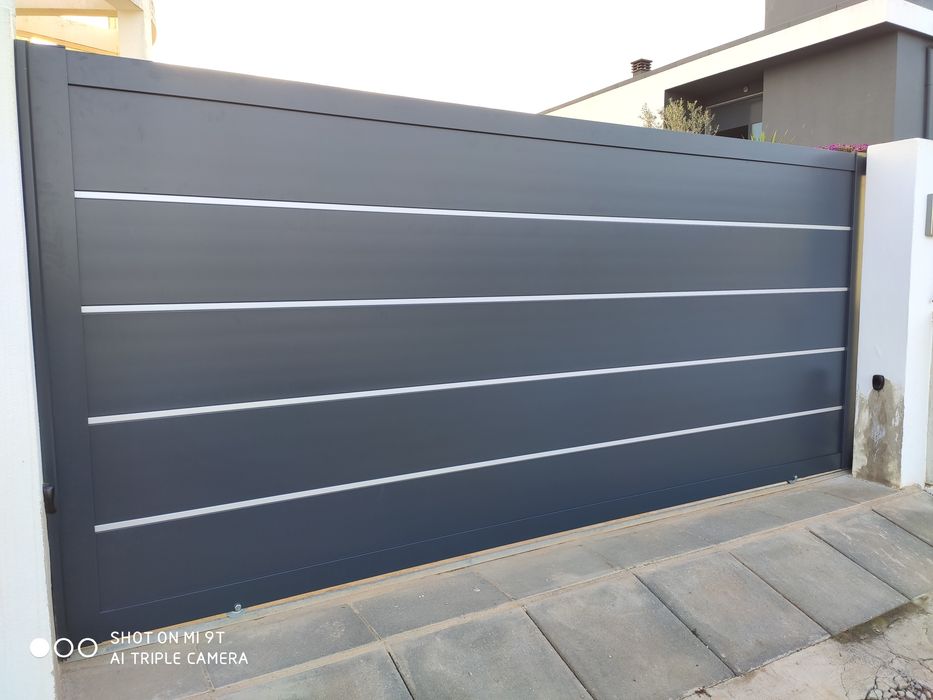 Portões alumínio a medida