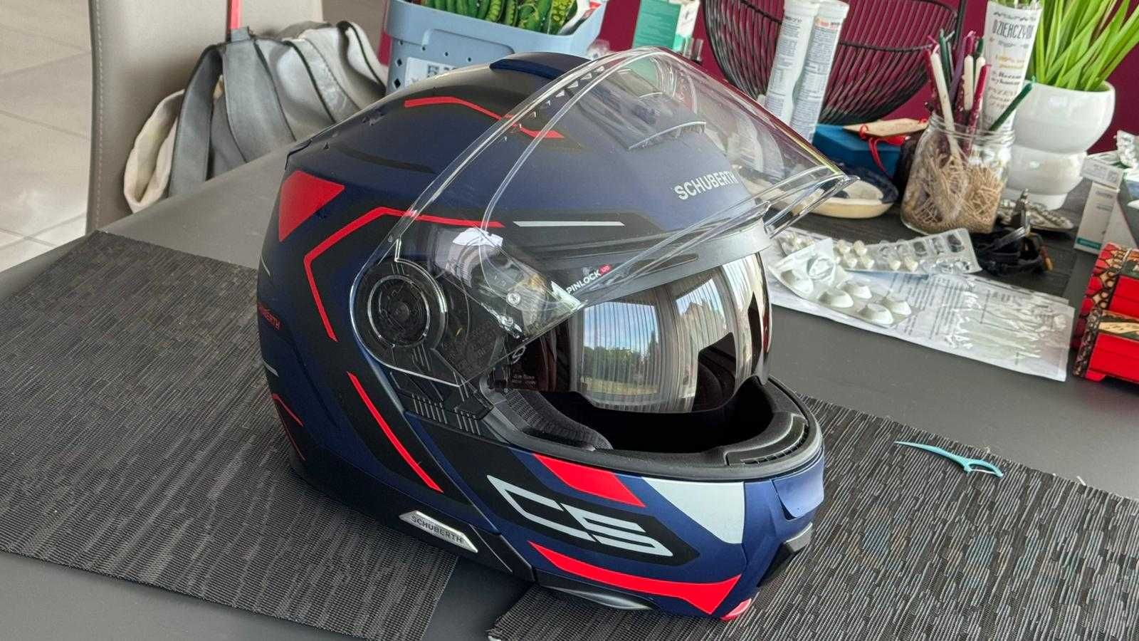 Kask Motocyklowy Schuber C5 Omega z interkomem